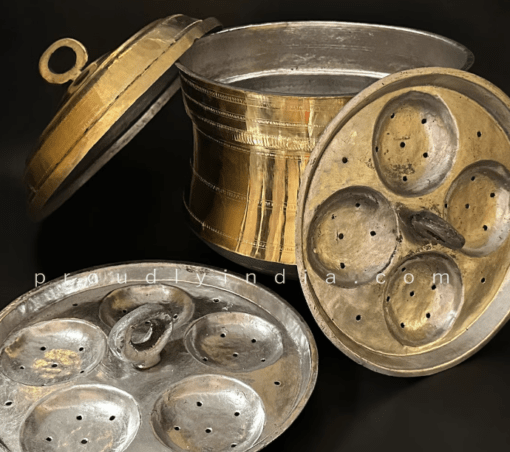 TRADITIONAL IDLI PATHRAM (IDLI COOKER-IDLI MAKER-STEAMER) - POLISHED